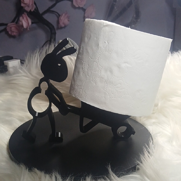 Black Ant Toilet Paper Holder Set 2 - Picture 11 of 11